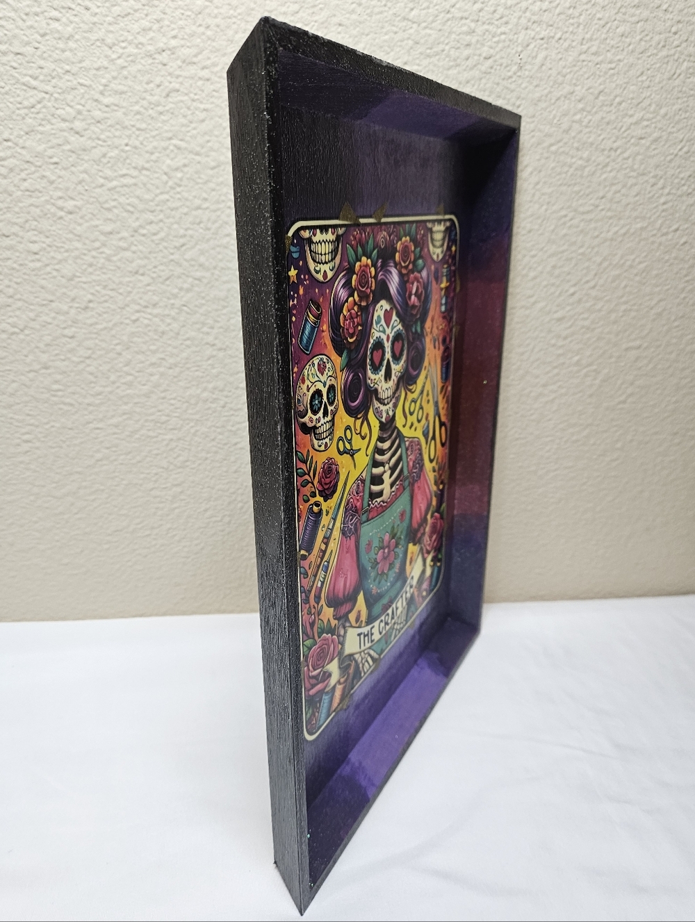 "The Crafter" Handmade Tray - Picture 5 of 8